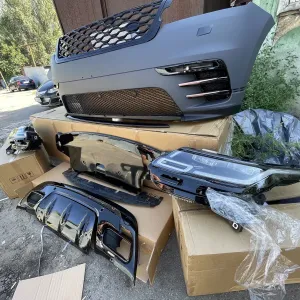 Бампер обвес Range Rover Velar L560 рестайлинг бампер