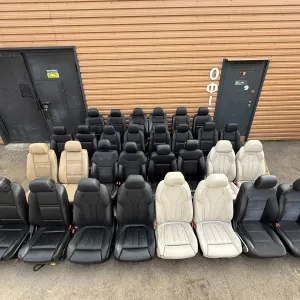 Передні сидіння BMW X5 E70 F15 X6 E71 F16 передние сиденья Mercedes ML W164 W166 GL X164 X166 сидушки БМВ Х5 Е70 Ф15 Х6 Е71 Ф16 Мерседес МЛ ГЛ сидіння