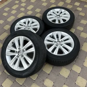 R16 оригінальні диски 5x112 Volkswagen Passat/Golf/Touran/Caddy/Jetta шини 205/55R16 Michelin (літо)