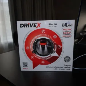 РАСПРОДАЖА ‼️ Пара bi-LED линзы driveX EVOLUTION F1S 3.0 53W biled