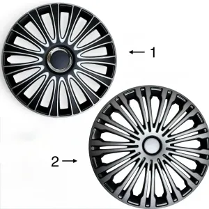 Колпаки на колеса R17 Volante silver black  Ковпаки Польща