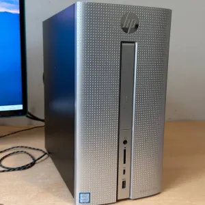 Ігровий комп’ютер HP Pavilion / Intel Core i5-7400 / 8 ГБ RAM / HDD 1 ТБ / GTX 1050 2 ГБ