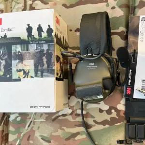 Військові з мікрофоном‼️ Навушники активні 3M™ PELTOR™ ComTac™ XPI