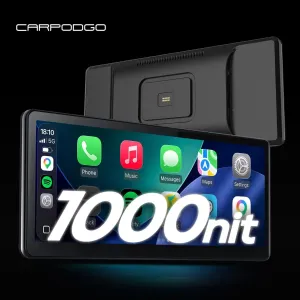 CarpodGo T3 Pro Топовий портативний бездротовий Carplay Android Авто 8.9 дюймів IPS 1920x720