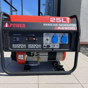 Бензиновий генератор A-iPower A2200 2.2 кВт з Німеччини. Мідна обмотка. Знижка для ЗСУ та УБД 10%.