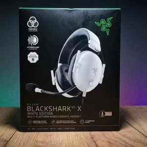 Ігрові навушники Razer BlackShark V2 X White Edition | Гарнітура для ПК, PS, Xbox, Switch / СТАН БЛИЗЬКИЙ ДО НОВОГО