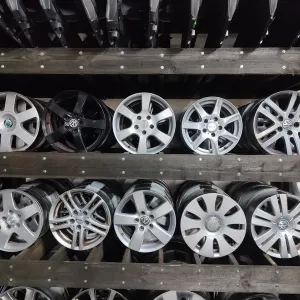 Диски легкосплавні R16 5×112 Volkswagen Audi Skoda Seat титани Фольксваген Шкода Ауді Сіат