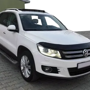 Volkswagen Tiguan Дефлектор капота (мухобойка) EuroCap
