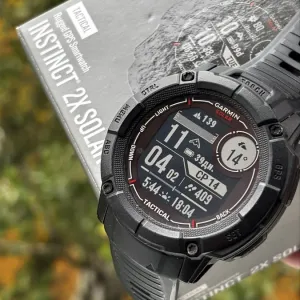 Garmin Instinct 2X Solar Tactical Вбудований ліхтарик Сонячна панель GPS Навігація NFC Оплата Тактичні функції Компас Захищені Ідеальний стан