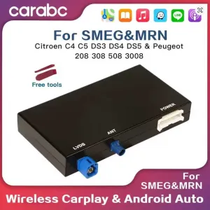 Бездротовий CarPlay / Android Auto модуль для Peugeot / Citroen (система SMEG)
