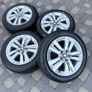 R16 оригінальні диски 5x108 Peugeot 308SW/407/ 508 / Volvo S60 шини 205/55R16 зима (комплект)