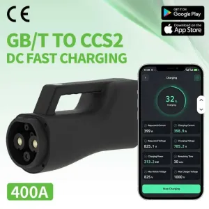 Адаптер CCS2–GB/T 400A з додатком для китайських електромобілів