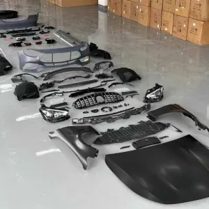 Комплект обвеса Mercedes W213 из дореста в рест E63 AMG Widebody