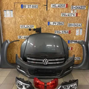 Передок морда VW Tiguan 1 капот бампер крило фара Розборка Tiguan 1