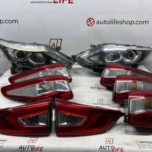 Фари стопи передні/задні Nissan Qashqai j11 Rogue Sport Full Led фанари Нісан Кашкай Рог Спорт