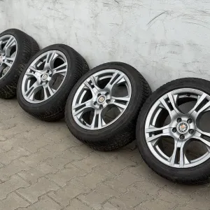 Диски Skoda Fabia VW Golf4 5/100 R16 7J ET38 + 195/50R16 KUMHO зима 4шт