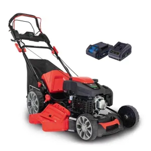 Газонокосарка Scheppach MS226-53E SE - 6HP - 530 мм косарка самохідна та з електро запуском косярка ПОВИСТАВОВА