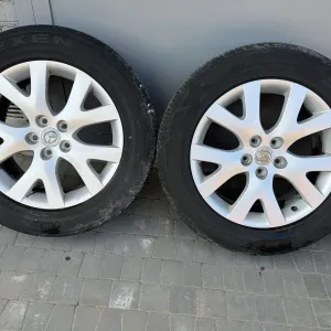 Mazda cx7 титанові диски 5/114. R18