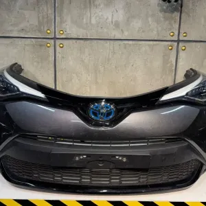 Toyota C-HR передній бампер в зборі + Full LED фари комплект оригінал OEM Europe ACC TSS 2019 2020 2021 2022 2023