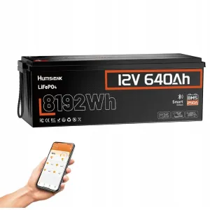 Акумулятор Humsienk LiFePO4 12V 640Ah 8192Wh BMS 250A