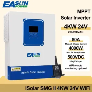 Інвертор гібрідний EASUN POWER ISolar-SMG -II-4,2KW-24v-WIFI