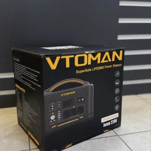 Зарядна станція VTOMAN Jump 2200/ 2200Вт / 1548Вт-год LiFePO4 (ALLPOWERS, BLUETTI, EcoFlow, Anker SOLIX, Pecron)