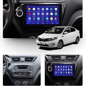 Якісна магнітола  CarPlay швидкий процесор Kia RIO 3 (2011 - 2019) КІА РІО 3