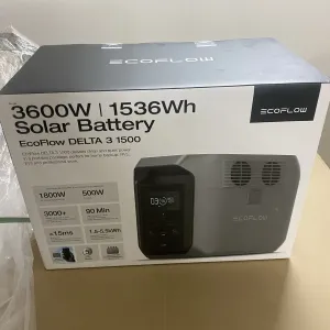 Є внаявності зарядні станції EcoFlow DELTA 3 1500 (EFDELTA1500-EU).Станціії нові.Можливий опт.