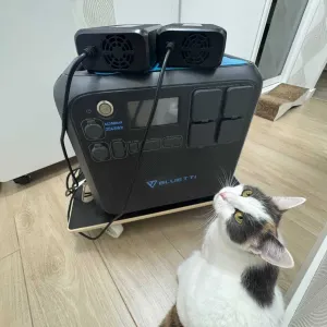 Зарядна станція Bluetti AC200MAX 2200W 2048Wh (LiFePO4, чистий синус, стан нової) як Ecoflow