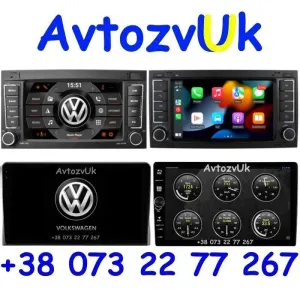 Магнитола MULTIVAN Volkswagen VW Т5 TRANSPORTER T5 CarPlay Android 16