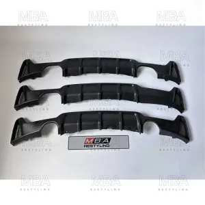 Диффузор (накладка) заднего бампера BMW F32/F33/F36 M-Tech матовый