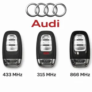 Оригінальний ключ Audi | Keyless | Готовий до прошивки