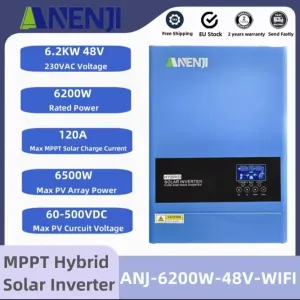 Гібридний інвертор WI-FI  ANENJI /EASUN 4KW