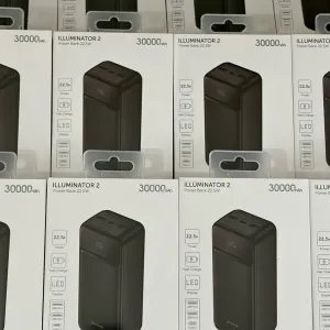 Оригінал! Power Bank Proove Illuminator 2 30000mAh 22.5W (Чорний) | Повербанк з швидкою зарядкою на 30000мАг 22.5Вт | Павербанк для телефона 30000mAh