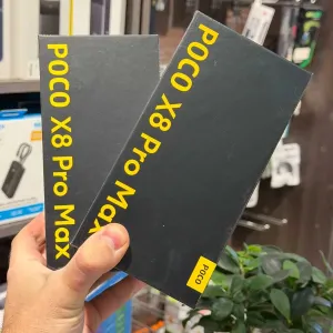 Смартфон POCO X8 Pro Max 12/256GB Black Із блоком живлення