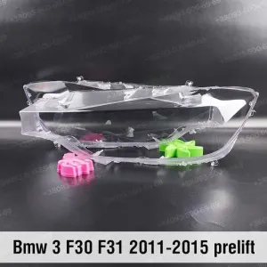 Стекла корпуса фар F30 F31 BMW Ф30 Ф31 БМВ ксенон галоген лед LED скло