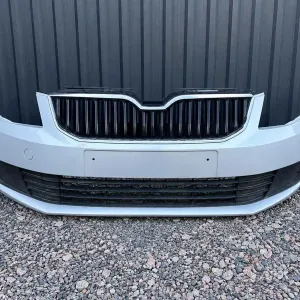Бампер передній Skoda Octavia A7 Бампер Шкода Октавія А7 дорестайлінг