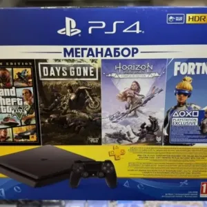 Приставка пс 4 + 70 Ігор Нова Запакована PlayStation 4 PS 4 ps 4 Гарантія Безкоштовна доставка