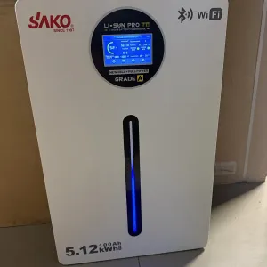 Акумулятор 5 квт SAKO Li-SUN PRO 5 kwh SK-51.2V 100AH WF LiFePO4 батарея 48 вольт
