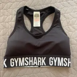 Топ спортивний Gymshark чорний розмір XS з чашками