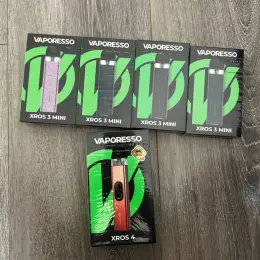 VAPORESSO XROS 3 MINI (рожевий, чорний, темно синій) та VAPORESSO XROS 4
