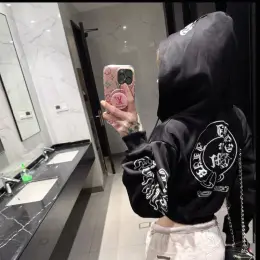 Укорочена зіпка Chrome Hearts