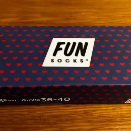 Шкарпетки Fun Socks в подарунковій коробці, розмір 36-40