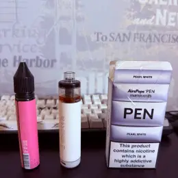 AirPops Pen Pearl White стартовий набір