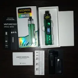 Voopoo Drag X2 та Vaporesso Xros Mini