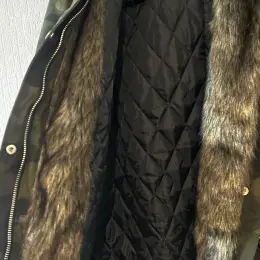 Парка H&M утеплена камуфляжна