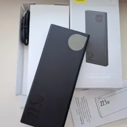 Powerbank Baseus 10000mAh 22.5W та кабель Type-C to Type-C 100W