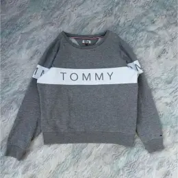 Сірий світшот Tommy Hilfiger Denim жіночий розмір S