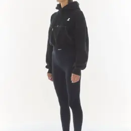Легінси чорні Rest & Recreation Logo Band Leggings (Black)