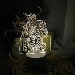 Нічник з Гатсом, монохромний, 20 см, USB